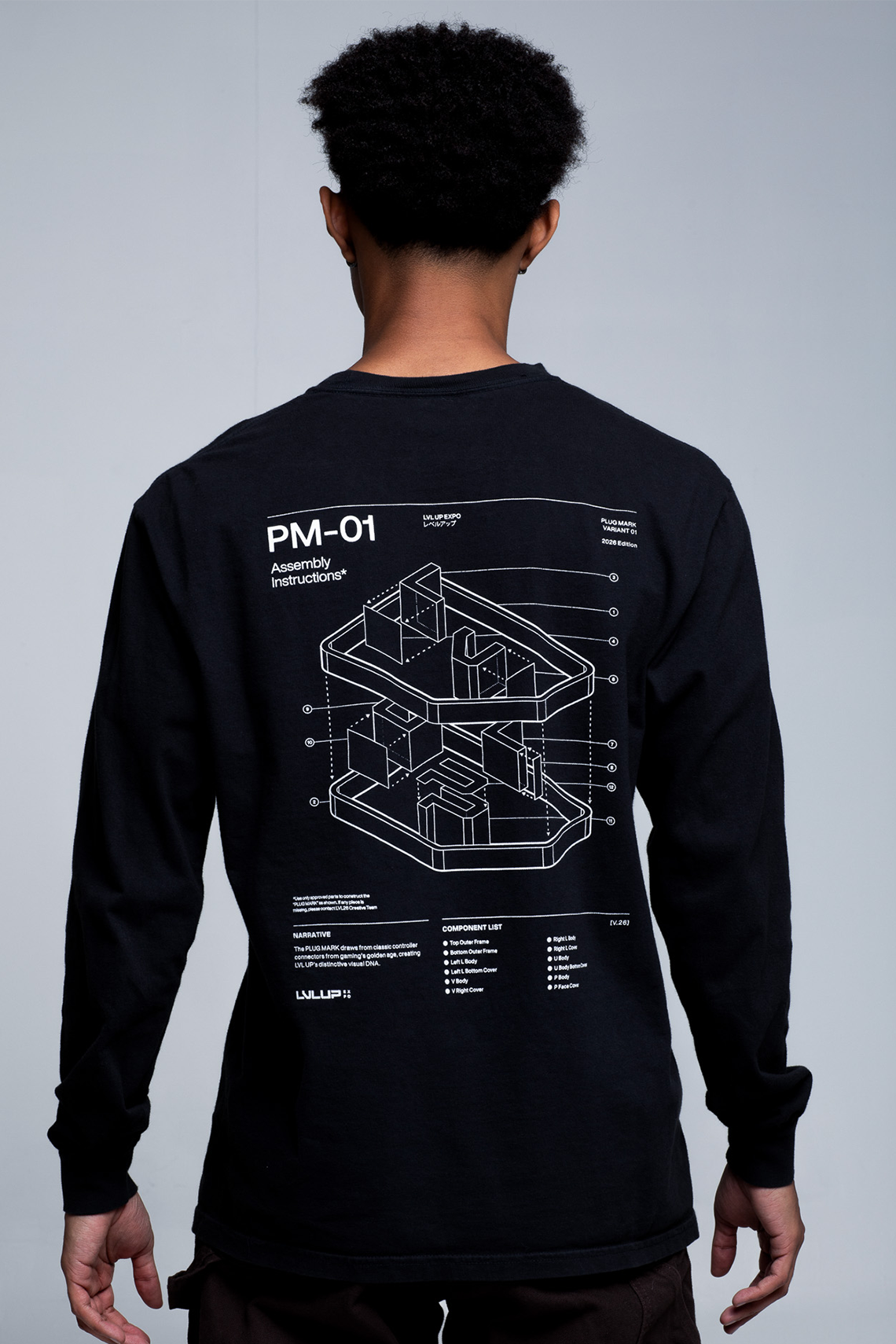 ASSEMBLY INSTRUCTIONS LONG SLEEVE SHIRT