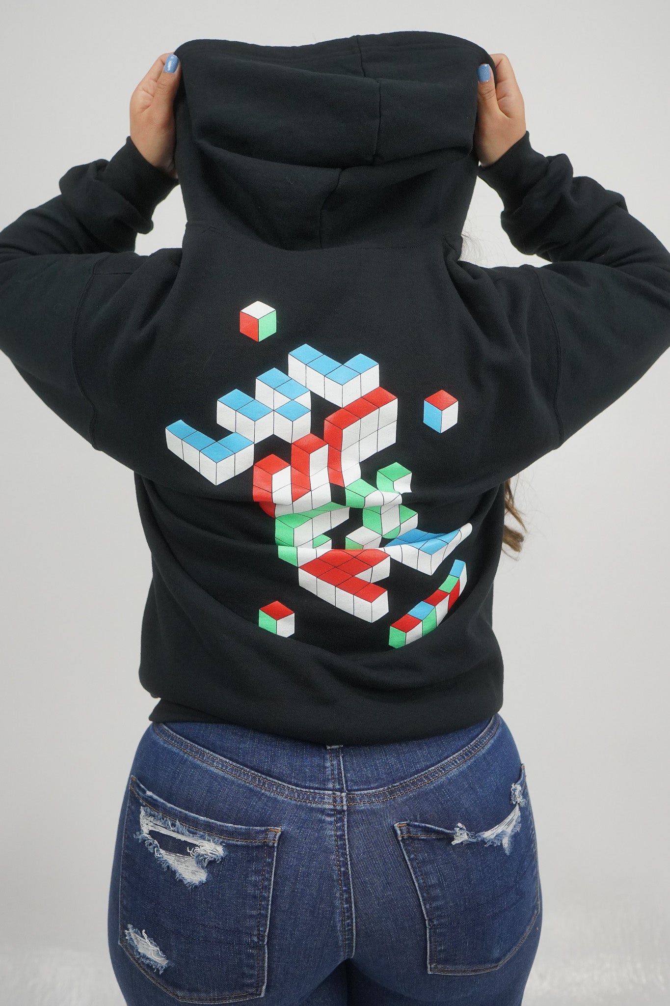 BLOCKED HOODIE