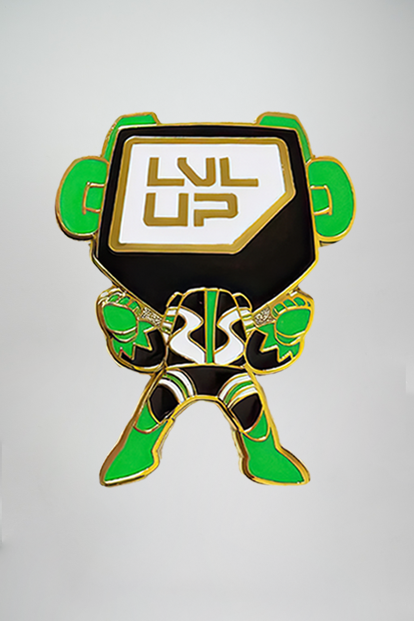 BRASS ROBOT PIN