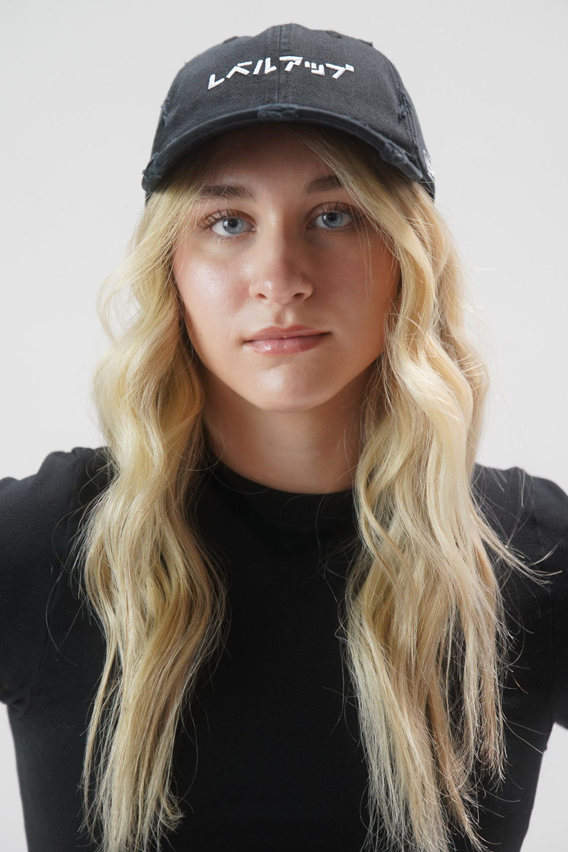 KANJI DISTRESSED DAD HAT