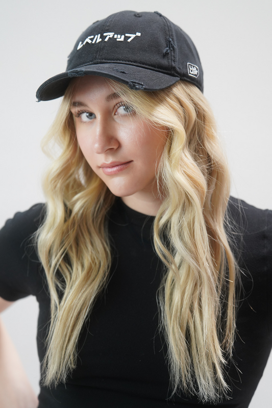 KANJI DISTRESSED DAD HAT