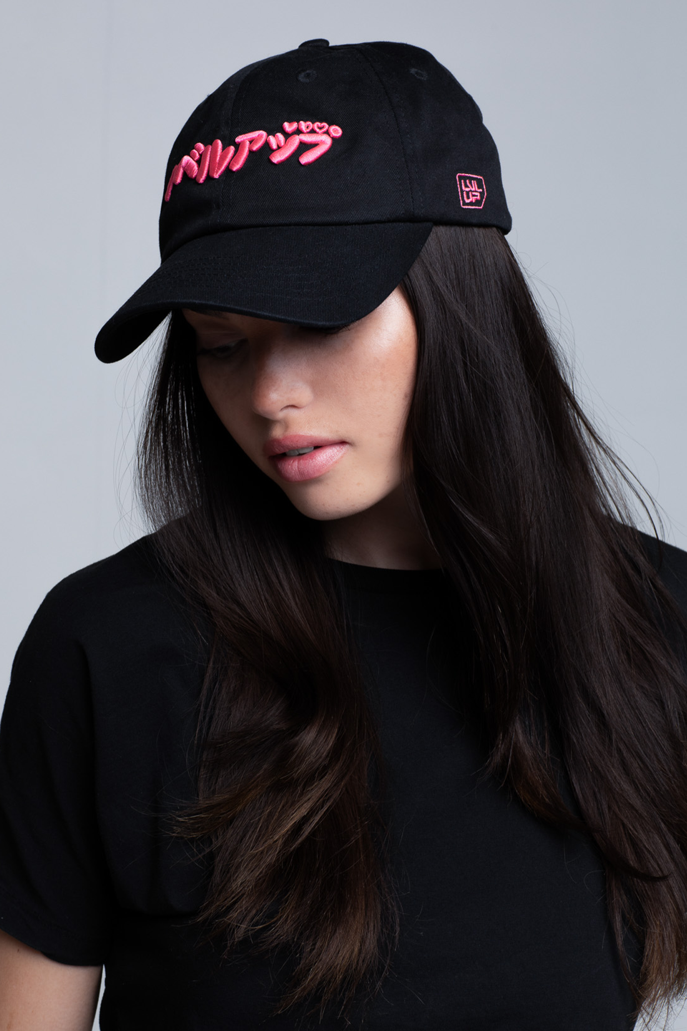 PINK HEARTS DAD HAT